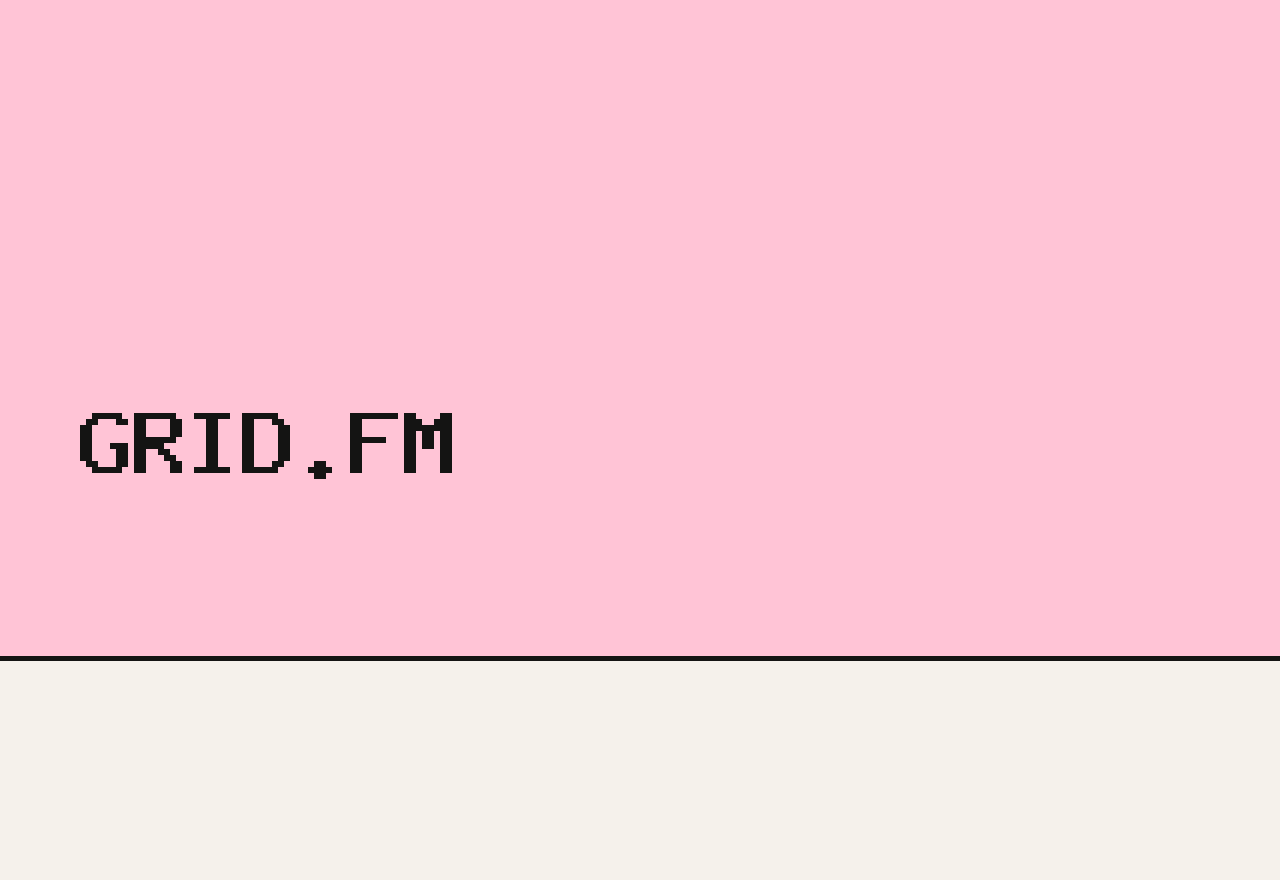 Screenshot of Grid.fm