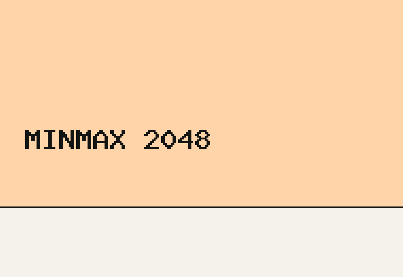 Screenshot of MinMax 2048